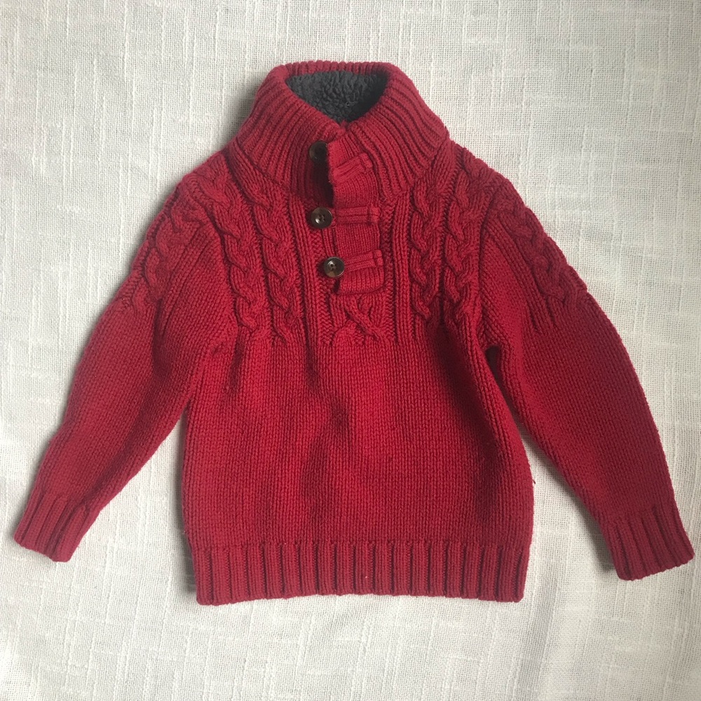 Red gap sweater - Picture 2 of 3